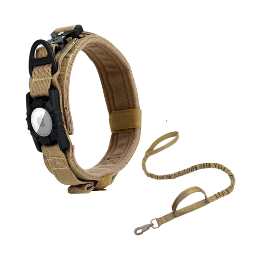 Pupster Stealth™ AirTag Tactical Dog Collar
