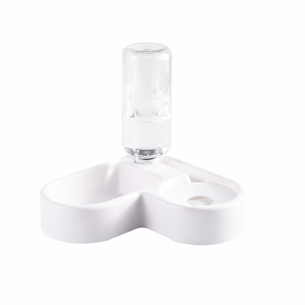 Pupster LoveBowl™ 2-in-1 Feeder & Water Station