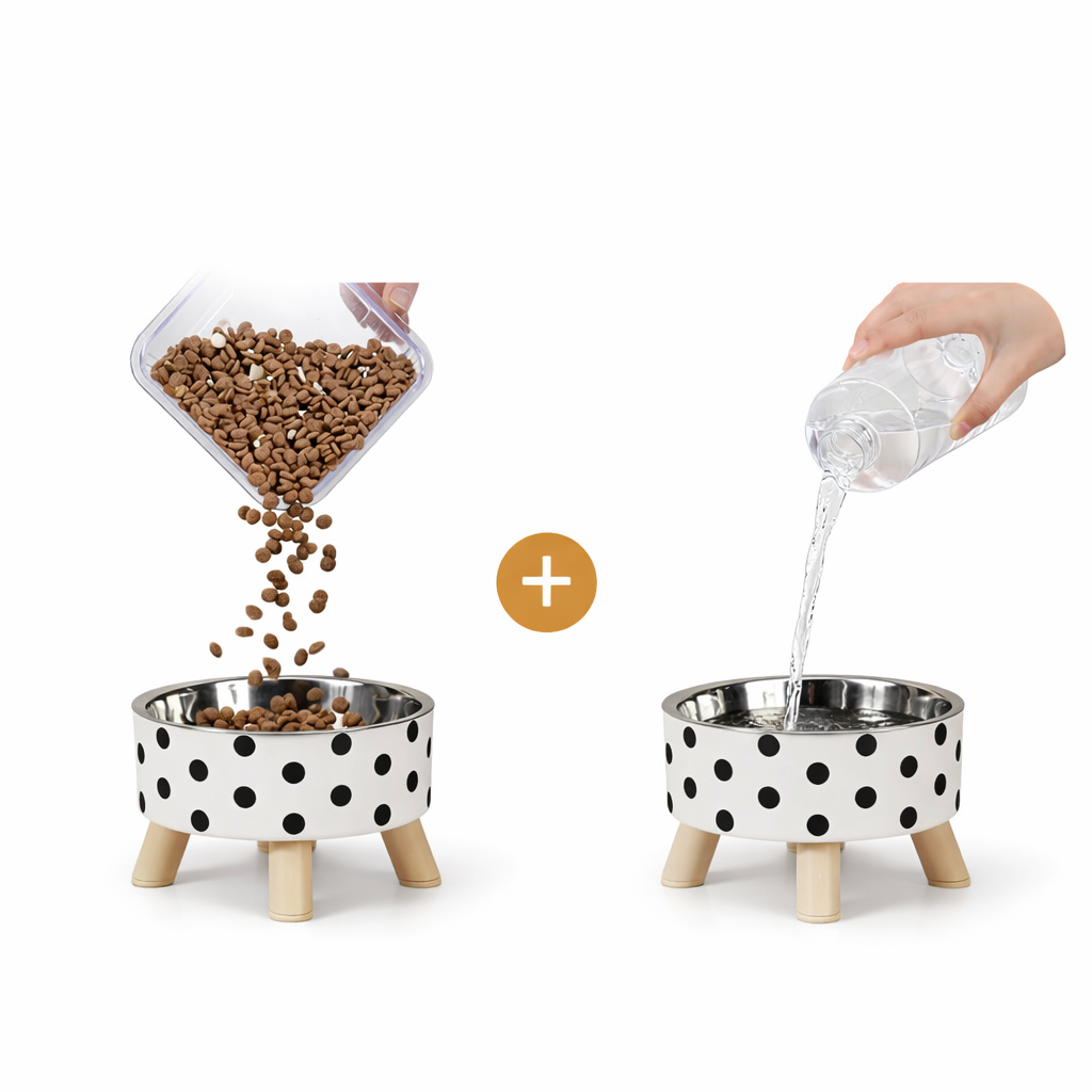 Pupster LiftBowl™ – Elevated Anti-Choking Feeder