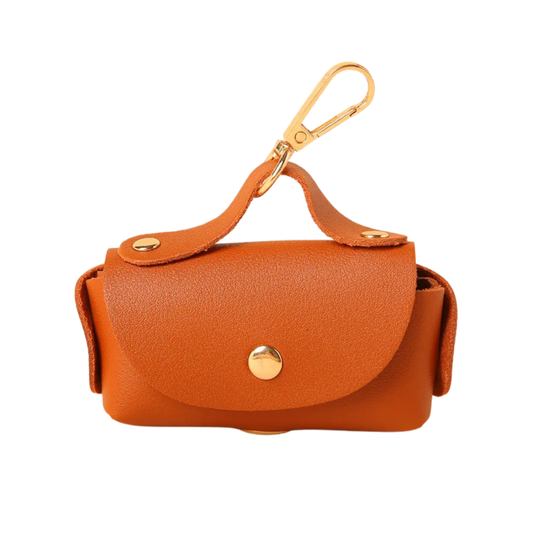 Pupster Pocket-Go™ Leather Clip – Poop Bag Holder