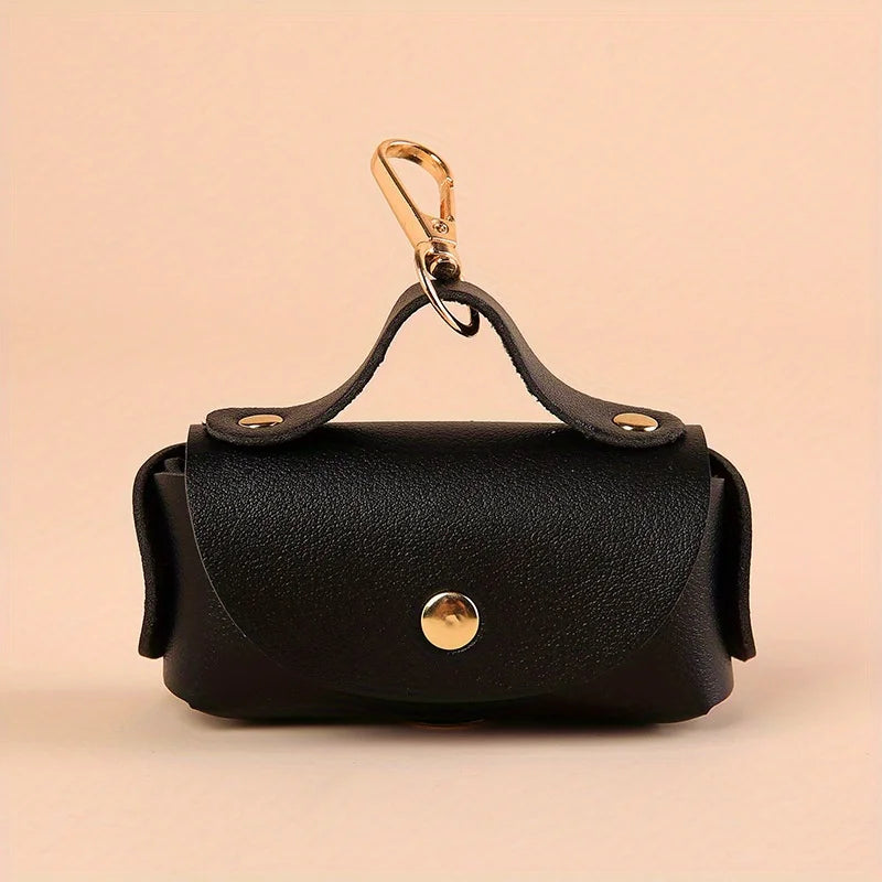 Pupster Pocket-Go™ Leather Clip – Poop Bag Holder