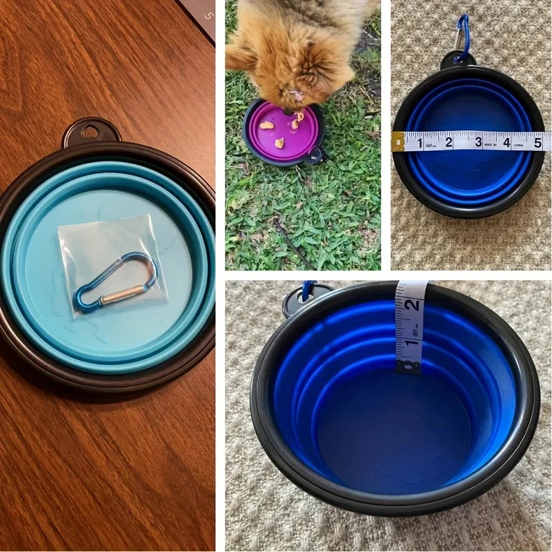 Pupster Fold-A-Bowl™ Collapsible Travel Bowl