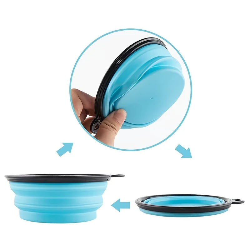 Pupster Fold-A-Bowl™ Collapsible Travel Bowl