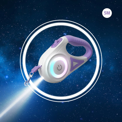 Pupster Glow™ LED Retractable Dog Leash