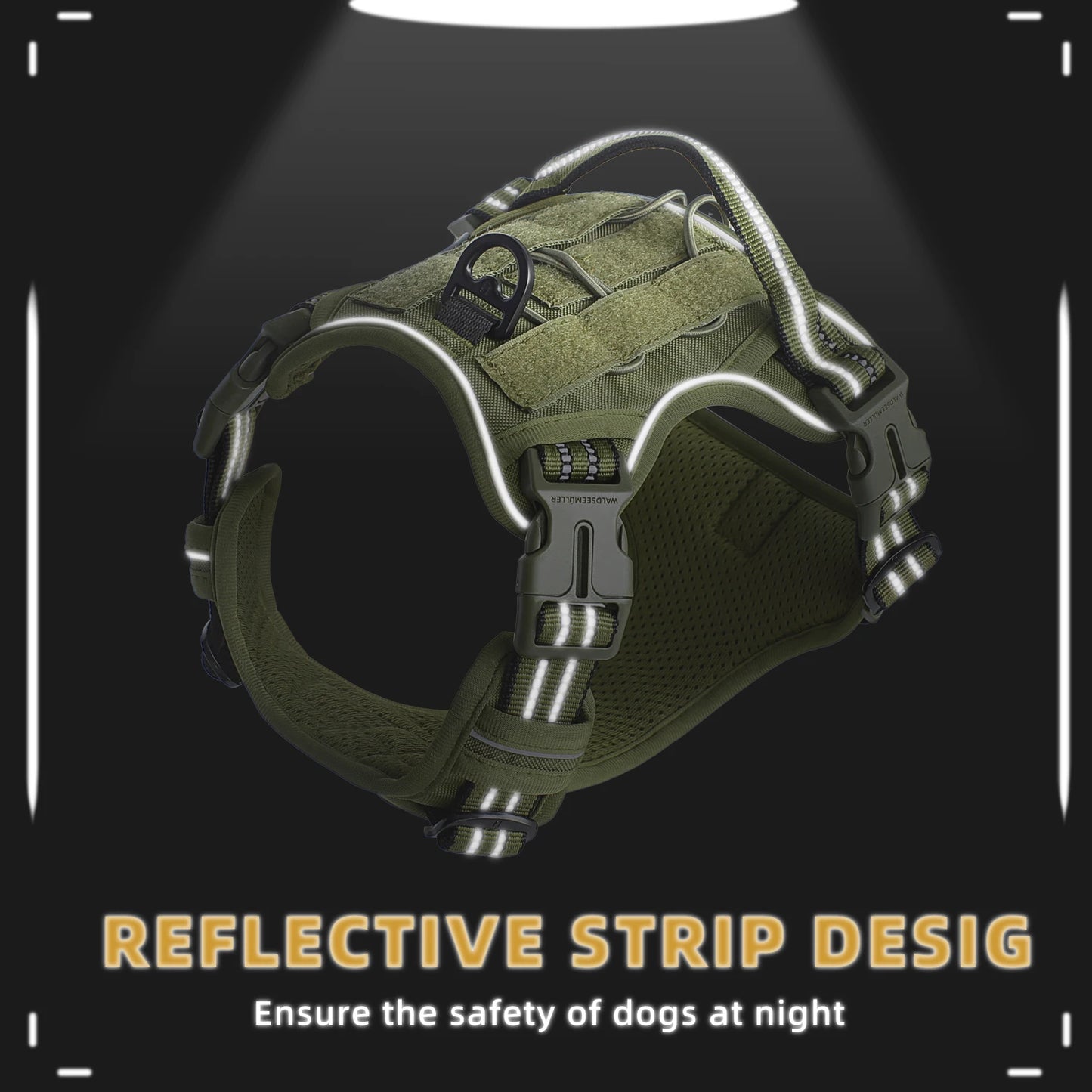 Pupster Commando™ Tactical Dog Harness