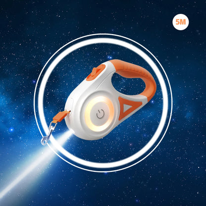 Pupster Glow™ LED Retractable Dog Leash