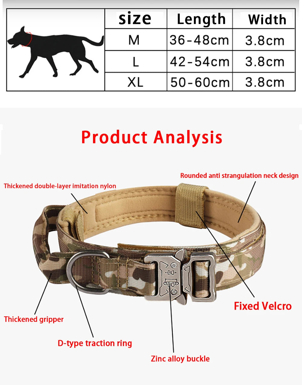 Pupster Tactical™ Dog Collar
