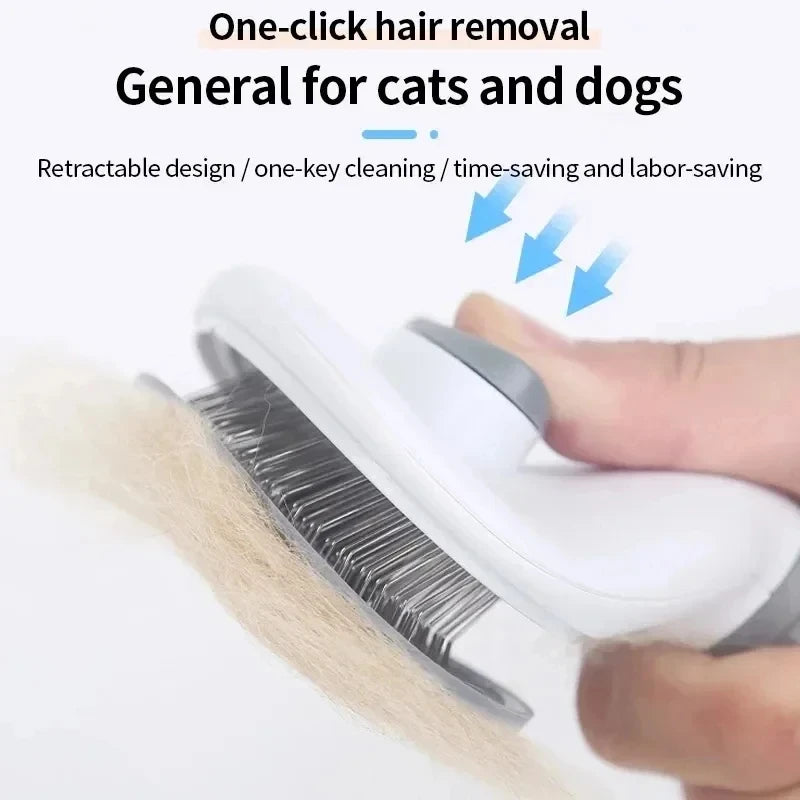 Pupster Groom™ Self-Cleaning Pet Brush