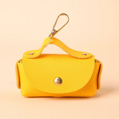 Pupster Pocket-Go™ Leather Clip – Poop Bag Holder