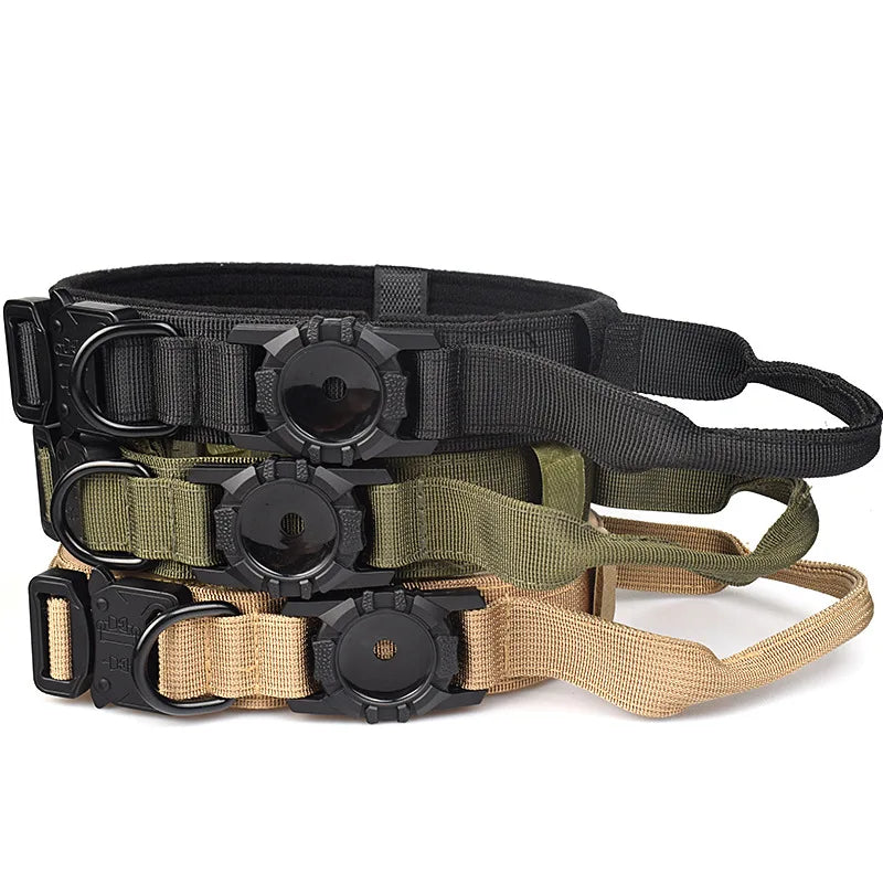 Pupster Stealth™ AirTag Tactical Dog Collar