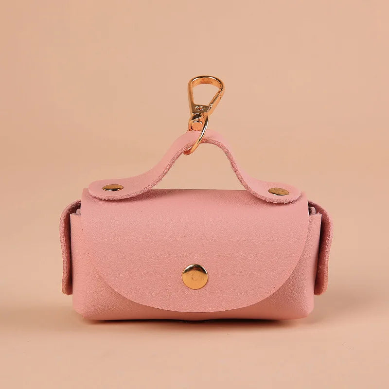 Pupster Pocket-Go™ Leather Clip – Poop Bag Holder