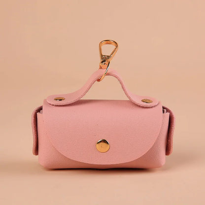 Pupster Pocket-Go™ Leather Clip – Poop Bag Holder