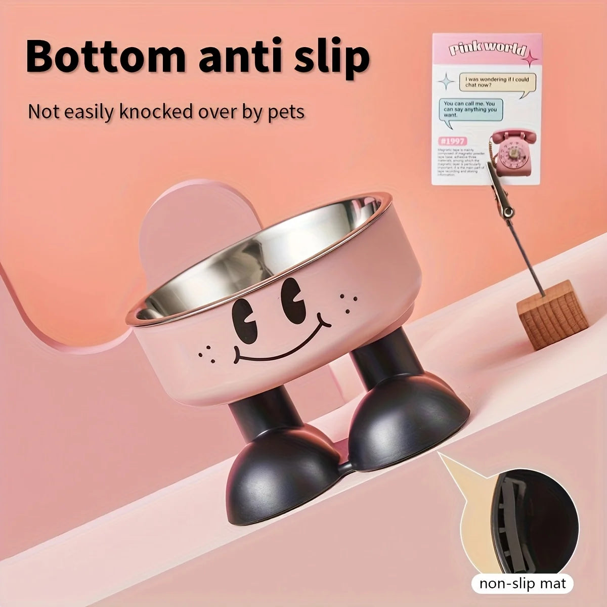 Pupster Rise™ Elevated Pet Bowl