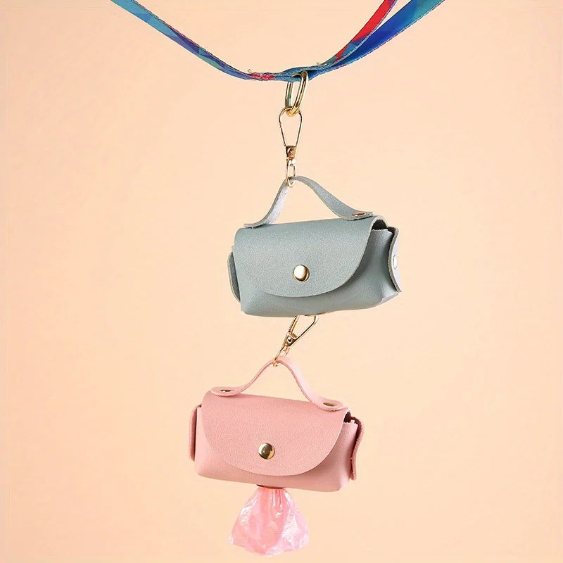 Pupster Pocket-Go™ Leather Clip – Poop Bag Holder