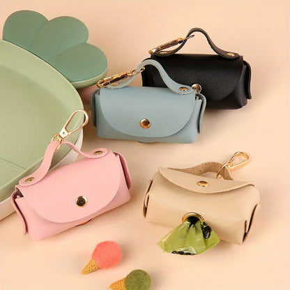 Pupster Pocket-Go™ Leather Clip – Poop Bag Holder