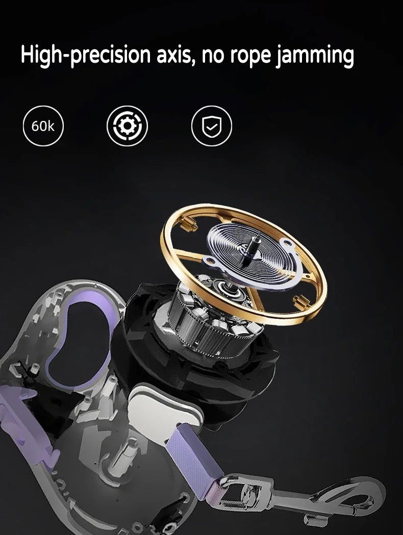 Pupster Glow™ LED Retractable Dog Leash