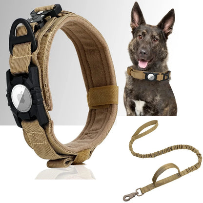 Pupster Stealth™ AirTag Tactical Dog Collar