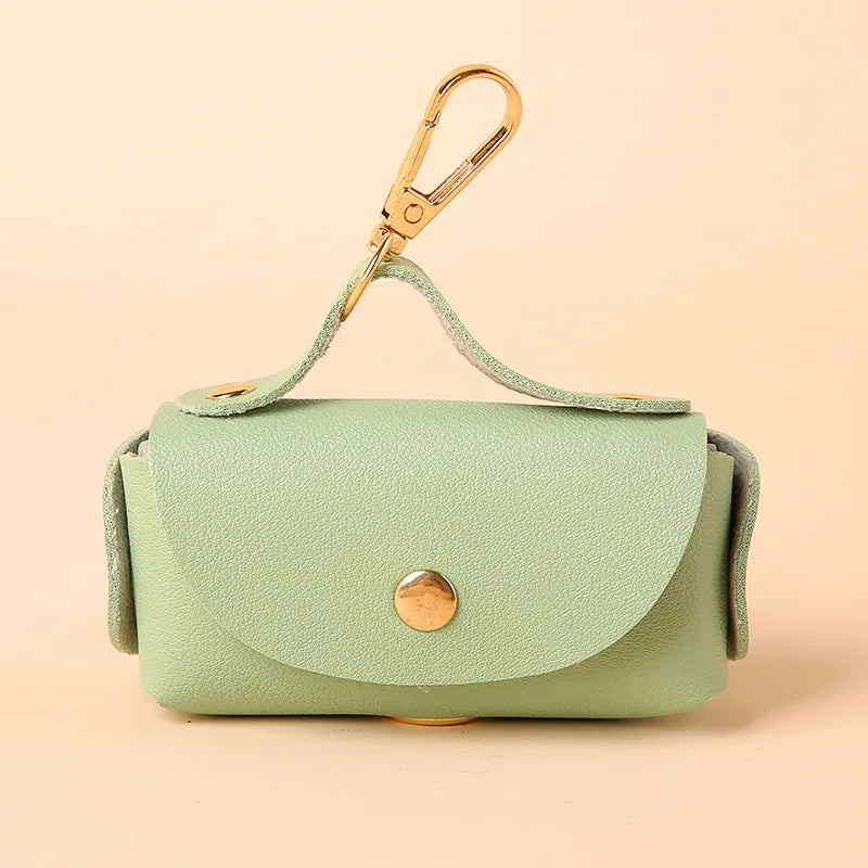 Pupster Pocket-Go™ Leather Clip – Poop Bag Holder