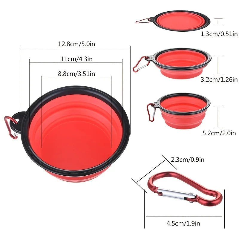 Pupster Fold-A-Bowl™ Collapsible Travel Bowl