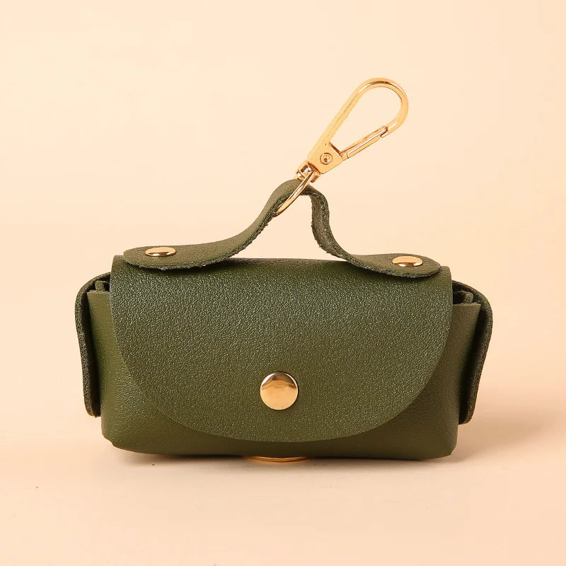 Pupster Pocket-Go™ Leather Clip – Poop Bag Holder