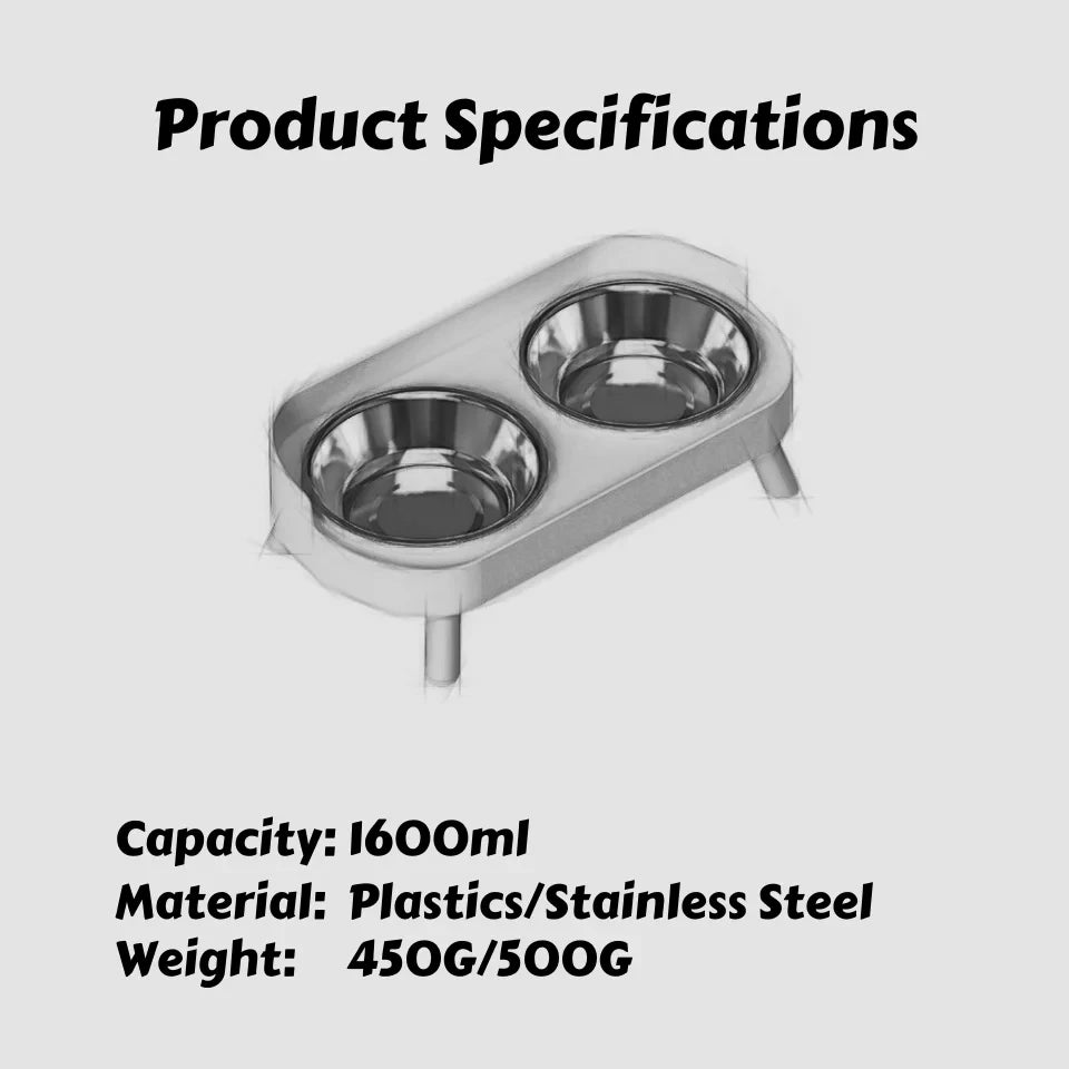 Pupster Elevate™ Colorful Pet Feeder