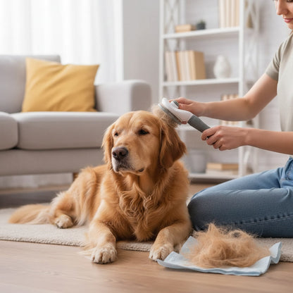 Pupster Groom™ Self-Cleaning Pet Brush