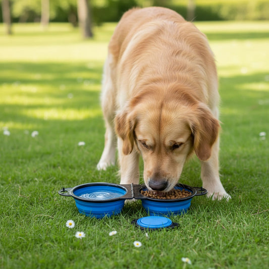 Pupster Duo-Bowl™ Portable Travel Bowl