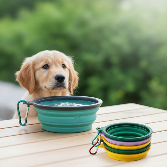 Pupster Fold-A-Bowl™ Collapsible Travel Bowl