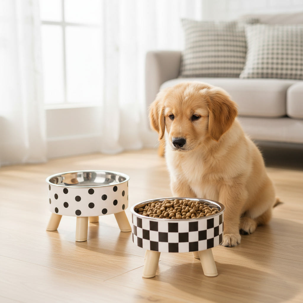 Pupster LiftBowl™ – Elevated Anti-Choking Feeder